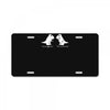 trex i love you this much License Plate
