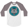 wolf nice 3/4 Sleeve Shirt