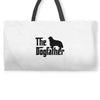 the dogfather cavalier king charles spaniel Weekender Totes
