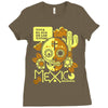 mexico Ladies Fitted T-Shirt