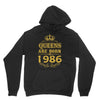 queens are born in 1986 Unisex Hoodie