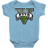 five logo Baby Bodysuit
