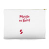 Muggle On Board Red Accessory Pouches
