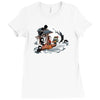 halloween decoy Ladies Fitted T-Shirt
