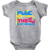 music is my drug Baby Onesie
