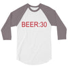 beer 30 3/4 Sleeve Shirt