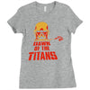 dawn of titan Ladies Fitted T-Shirt