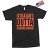 straight outta second grade Exclusive T-shirt