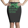 twin peaks  owls Pencil Skirts
