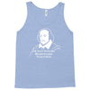 shakespeare beard quote much ado about nothing Tank Top