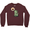 zombie cat Crewneck Sweatshirt