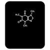 caffeine molecule gamer nerd geek science funny Mousepad