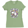 REACE WILL WIN Ladies Fitted T-Shirt