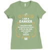 i am a cancer Ladies Fitted T-Shirt