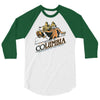 columbia 3/4 Sleeve Shirt