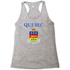 quebec coat of arms canada Racerback Tank