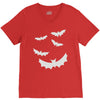 flying bats V-Neck Tee