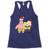 spongebob squarepants and patrick christmas Racerback Tank