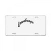 cowabunga License Plate