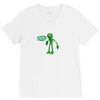 green man dance says hello 2018 V-Neck Tee