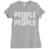 people are people Ladies Fitted T-Shirt