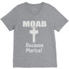 moab military mother of all bombs V-Neck Tee