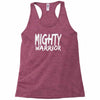 mighty warrior Racerback Tank