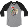 deadpool and superman 3/4 Sleeve Shirt