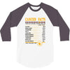 Cancer Facts Zodiac 3/4 Sleeve Shirt