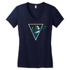Saturn Women's V-Neck T-Shirt