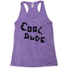 cool dude 2 Racerback Tank