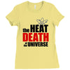 the heat death of the universe Ladies Fitted T-Shirt