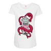 spray paint Maternity Scoop Neck T-shirt