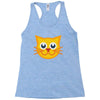 cat yellow Racerback Tank