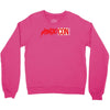 mondocon's first and second year in existence Crewneck Sweatshirt