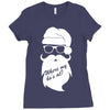 where my ho's at Ladies Fitted T-Shirt