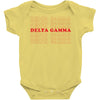Delta Gamma Baby Bodysuit
