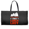 lunch lady Weekender Totes
