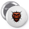 evil face Pin-back button