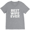 best wife ever V-Neck Tee