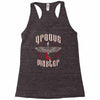 groove master bass Racerback Tank