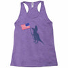 Patriotic T-Rex Racerback Tank