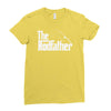 the rodfather! Ladies Fitted T-Shirt