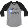gone gamin logo 3/4 Sleeve Shirt