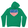 usa flag 2 Unisex Hoodie