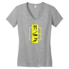 eat sleep run running marathon training athlete triathalon shirt t shi Women's V-Neck T-Shirt