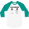 i've got your back t shirt tee funny novelty tee pun stick figure joke 3/4 Sleeve Shirt