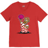 zombified big boy V-Neck Tee