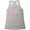 rainbow road Racerback Tank