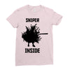 fortnite sniper inside Ladies Fitted T-Shirt